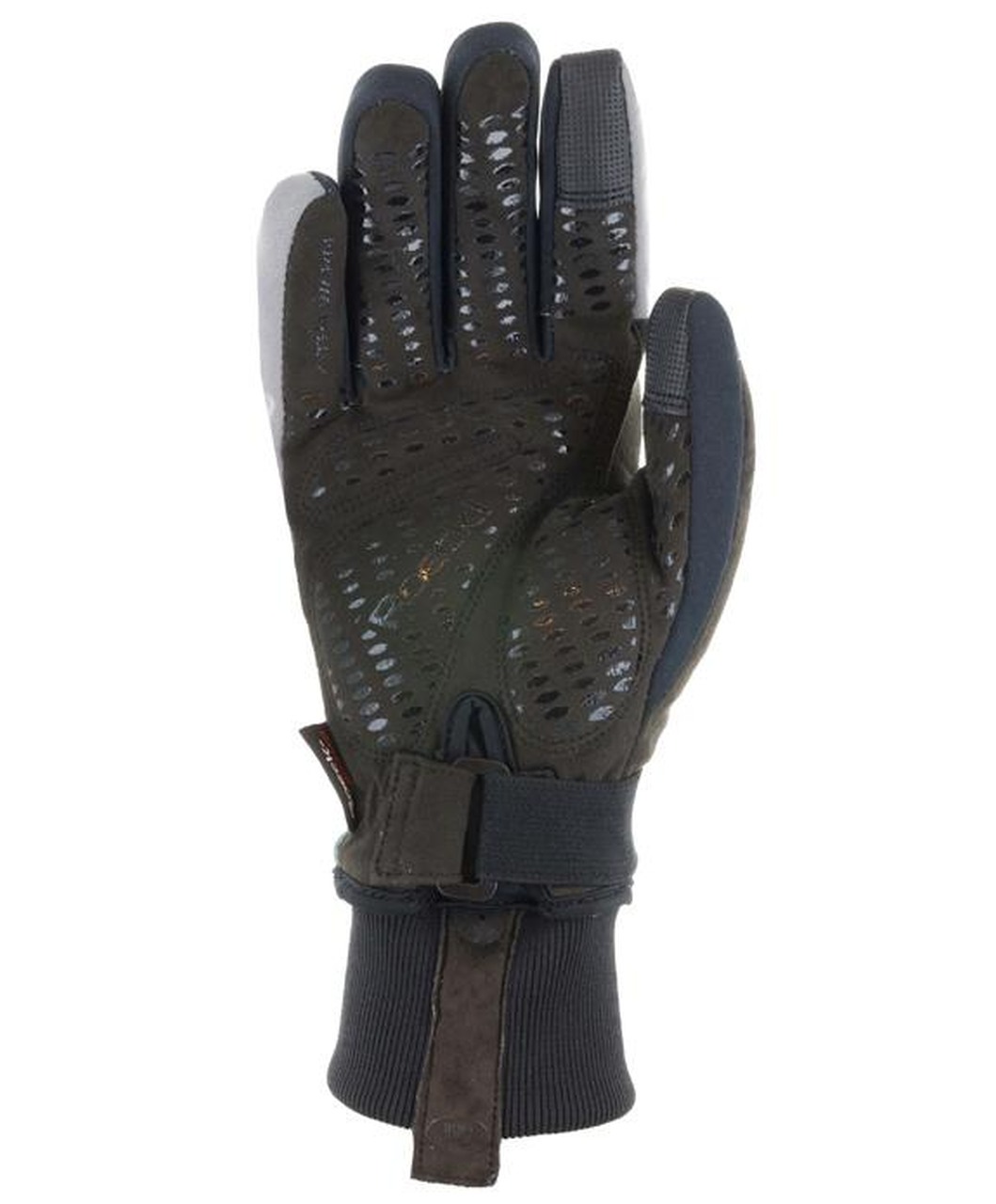 Roeckl Vuno Winter Fahrrad Handschuhe lang schwarz/grün 2023