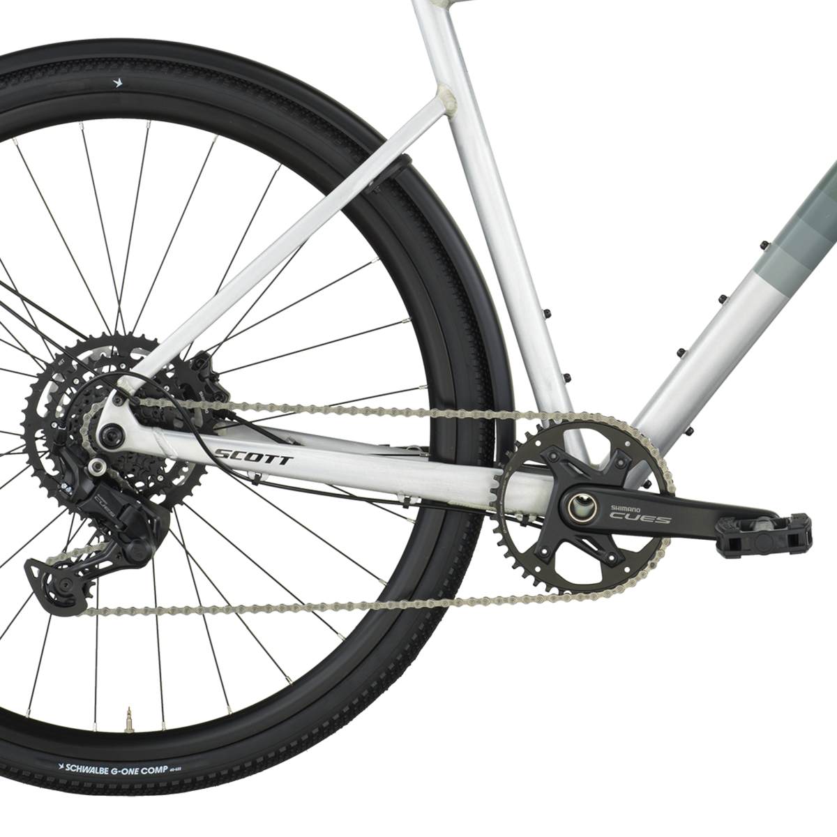 Scott Metrix 30 EQ Fitnessbike wenge grün/silberfarben 2026