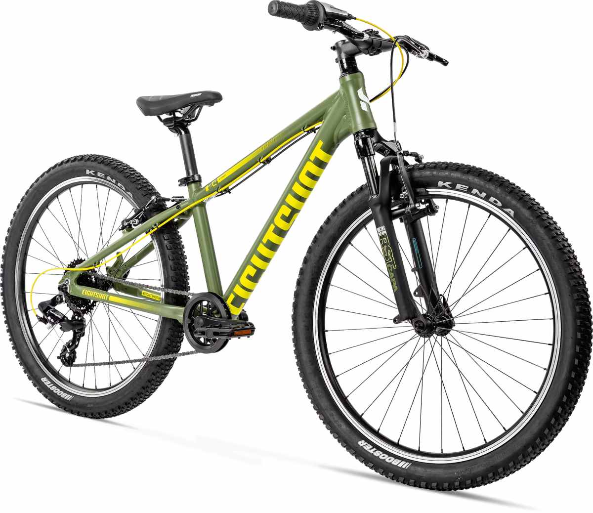 Eightshot X-Coady FS 24'' Kinder Fahrrad grün 2026