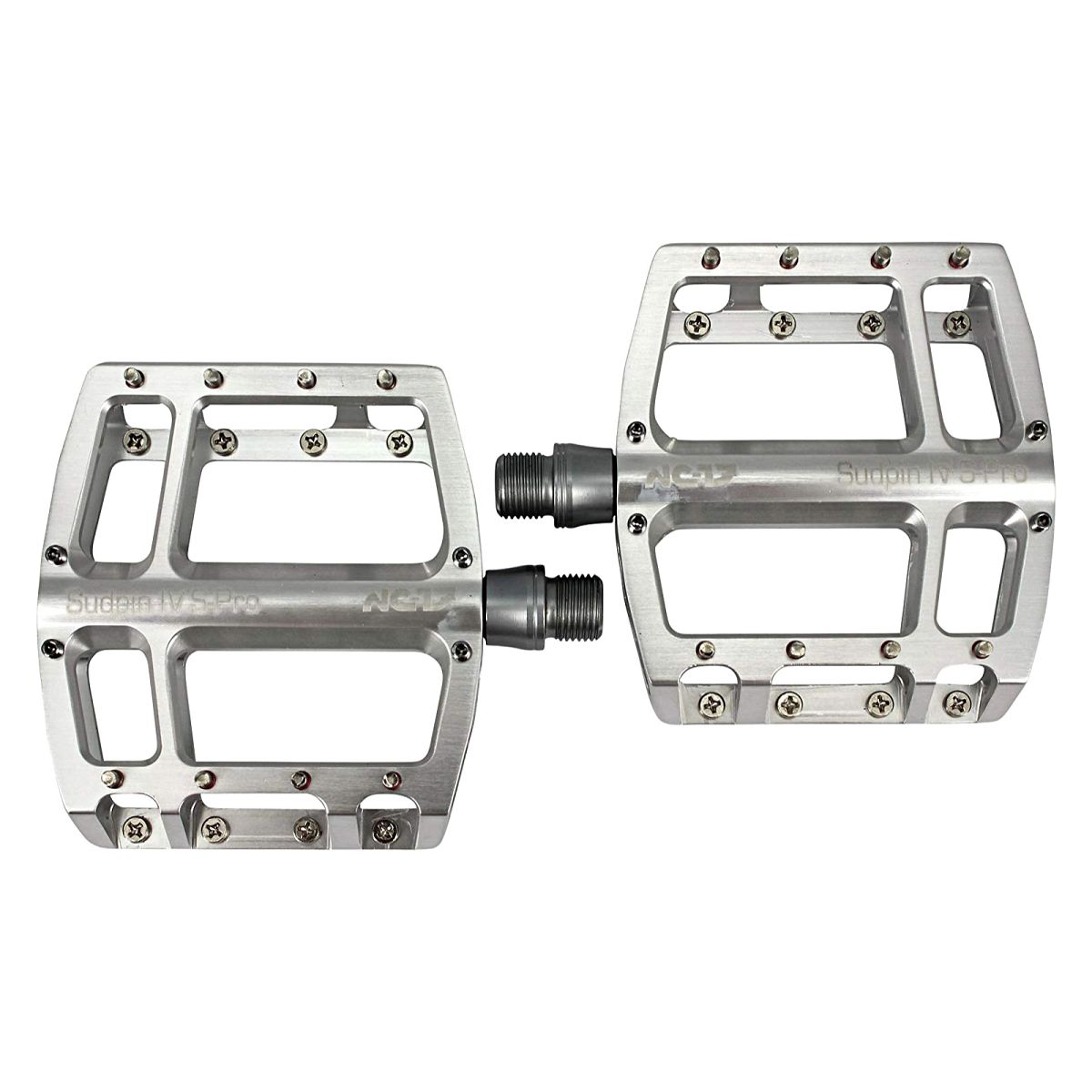 NC-17 Sudpin IV S-Pro CNC Alu Fahrrad Plattform Pedal poliert
