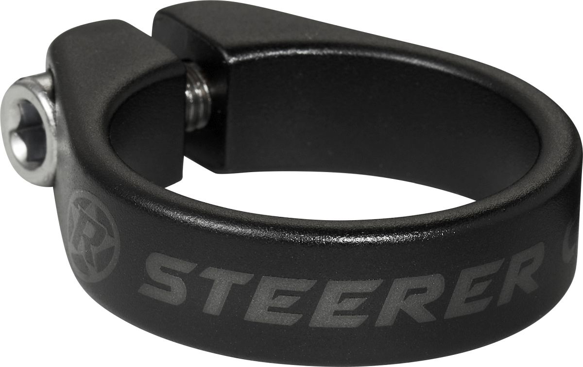 Reverse Steerer Clamp 1 1/8'' Spacer mit Klemmfunktion schwarz