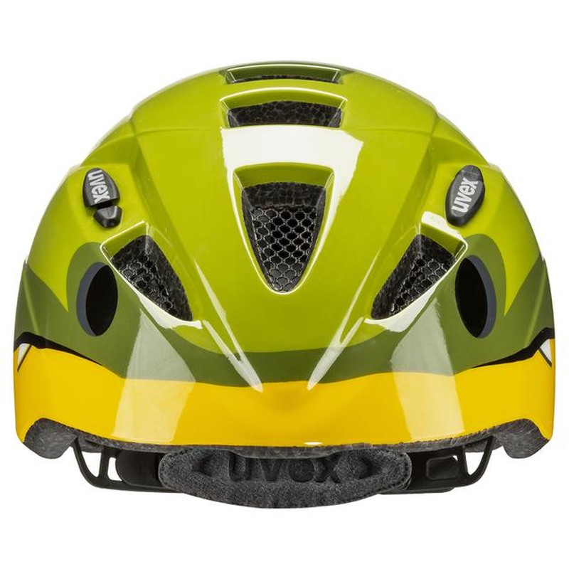 Uvex Kid 2 Dino Kinder Fahrrad Helm Gr. 46-52cm grün/gelb 2027
