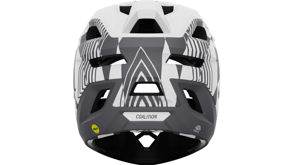 Giro Coalition Shperical MIPS DH Fahrrad Helm matt rush weiß/grau 2025