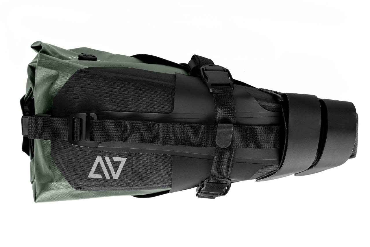 Acid Pack Pro 11 Bikepacker Fahrrad Satteltasche grün