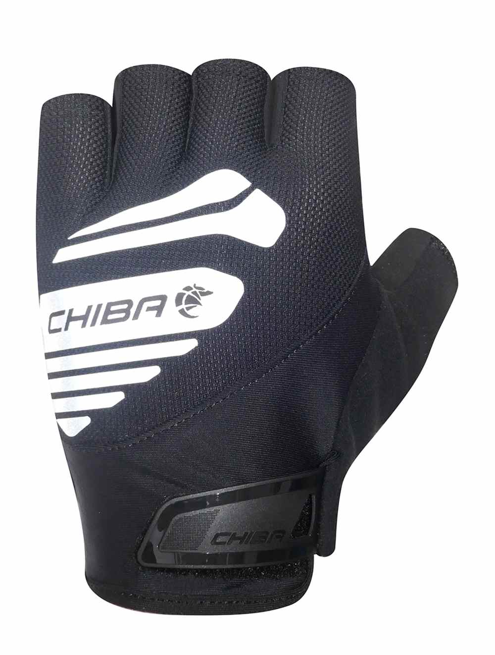 Chiba Air Plus Reflex Fahrrad Handschuhe kurz schwarz 2027