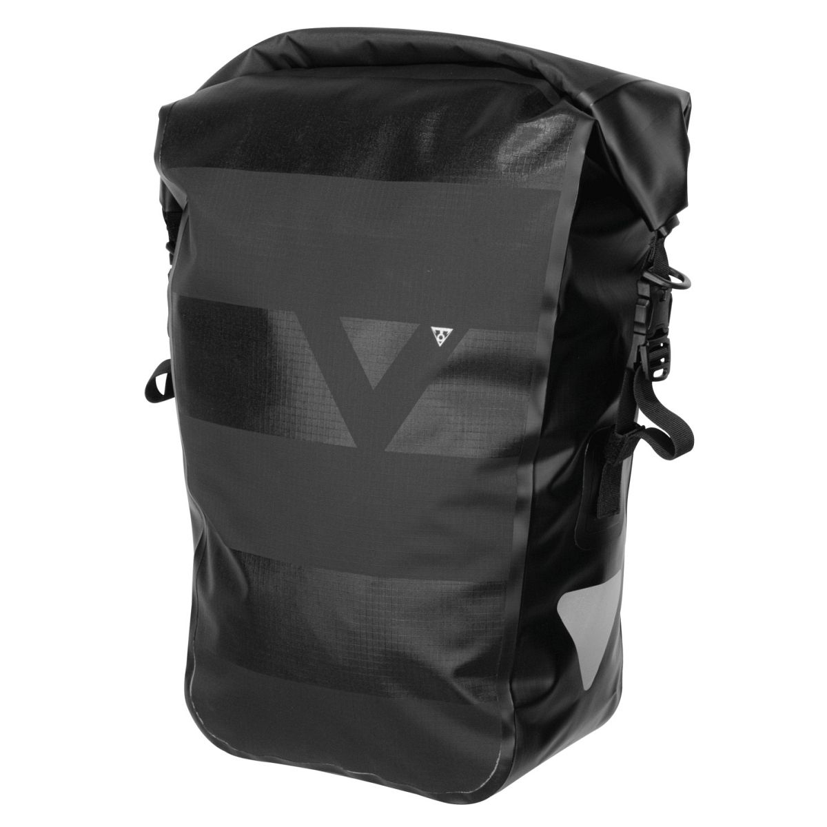 Topeak Pannier Dry Bag Fahrrad Gepäckträgertasche 20 L wasserdicht schwarz/grau