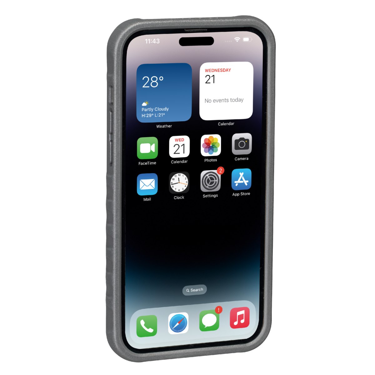 Topeak RideCase Handyhülle für iPhone 14 Pro Max ohne Halter schwarz
