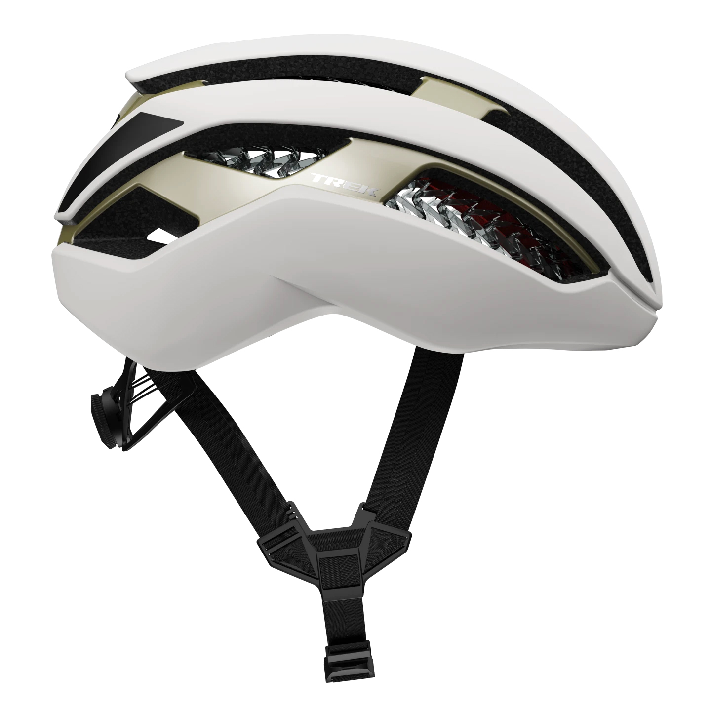 Bontrager Circuit WaveCel Rennrad Fahrrad Helm weiß/braun 2026