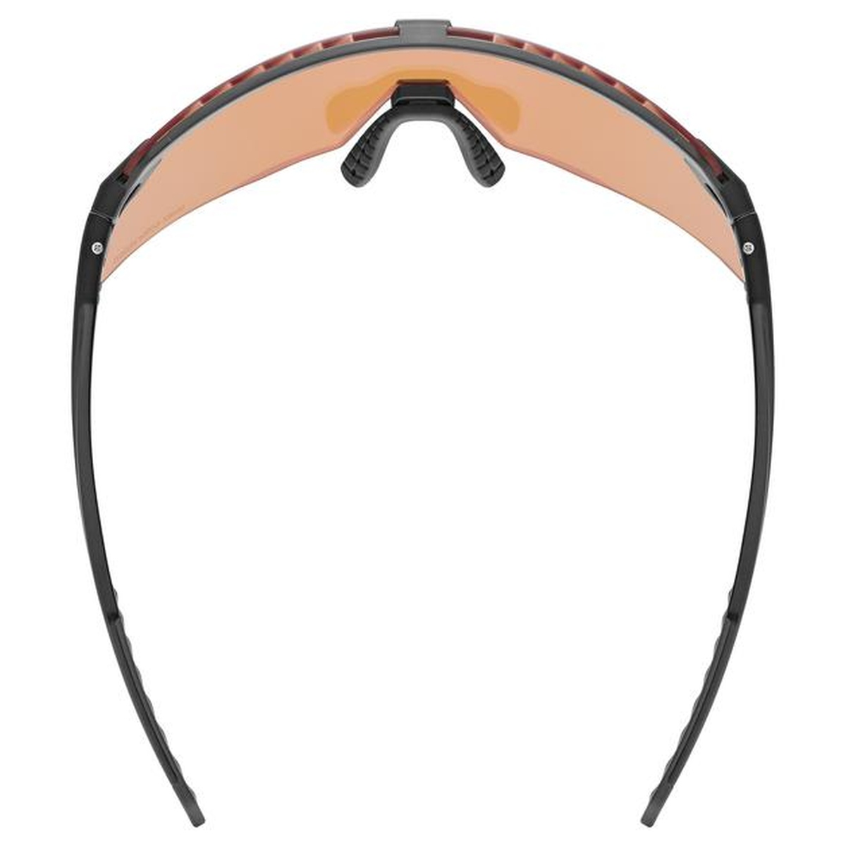 uvex Pace Stage CV Fahrrad / Sport Brille matt schwarz/mirror blau 2027