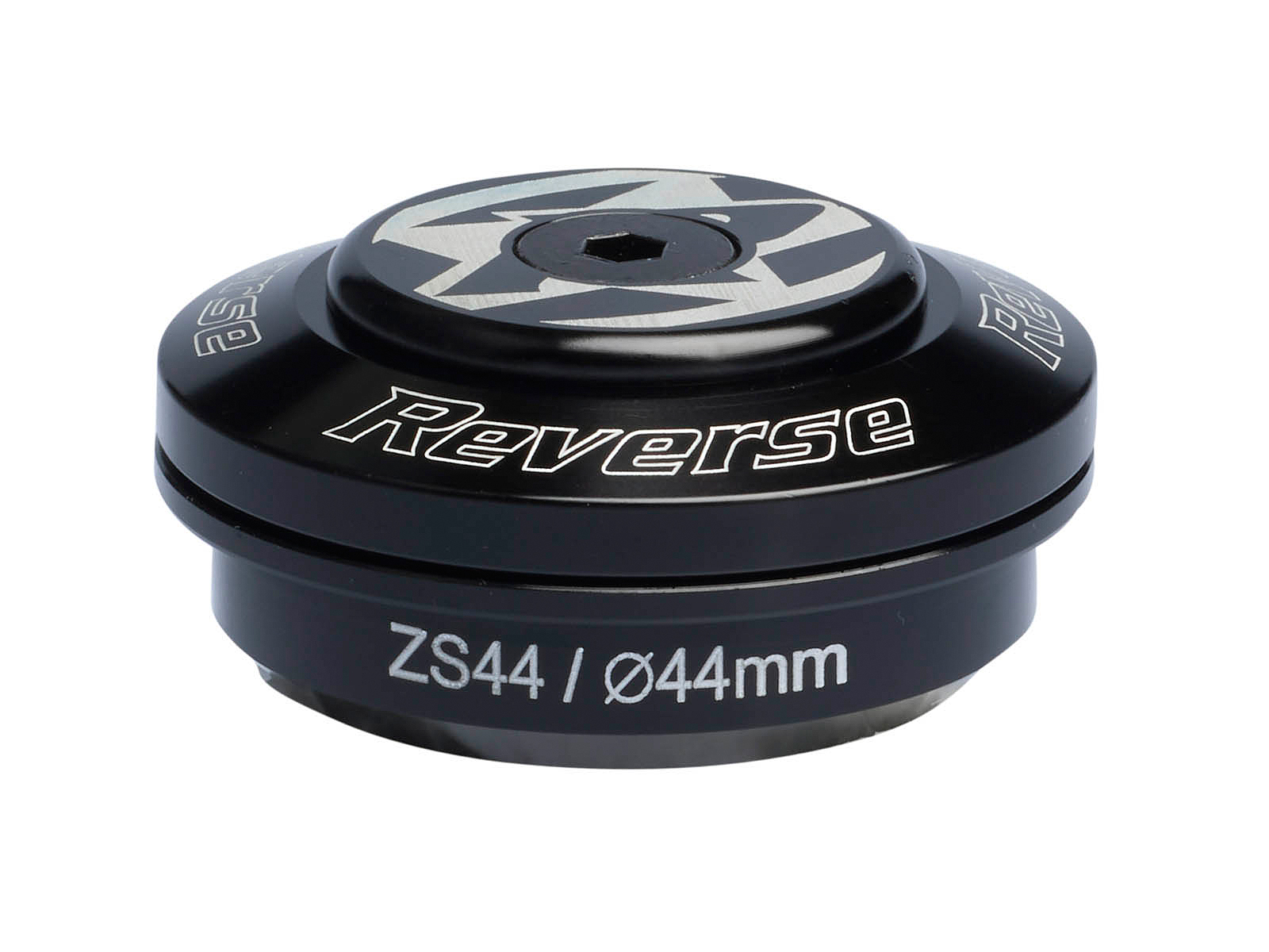 Reverse Base Steuersatz Top Cup ZS44/28.6 schwarz