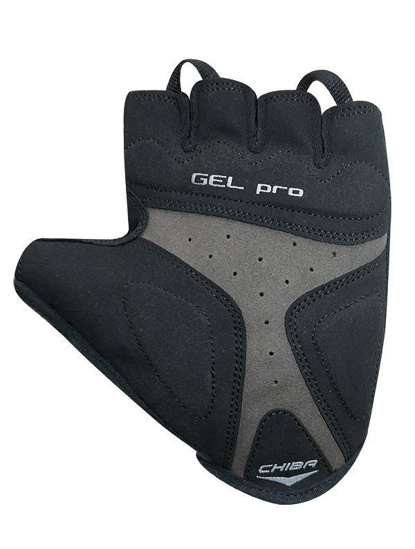 Chiba Gel Air Reflex Fahrrad Handschuhe kurz rot/schwarz 2027