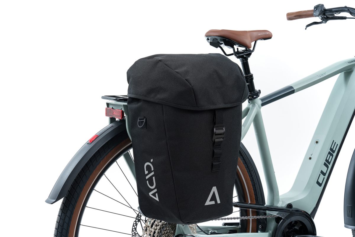 Acid City 20 Smlink 2.0 Fahrrad Seitentasche schwarz