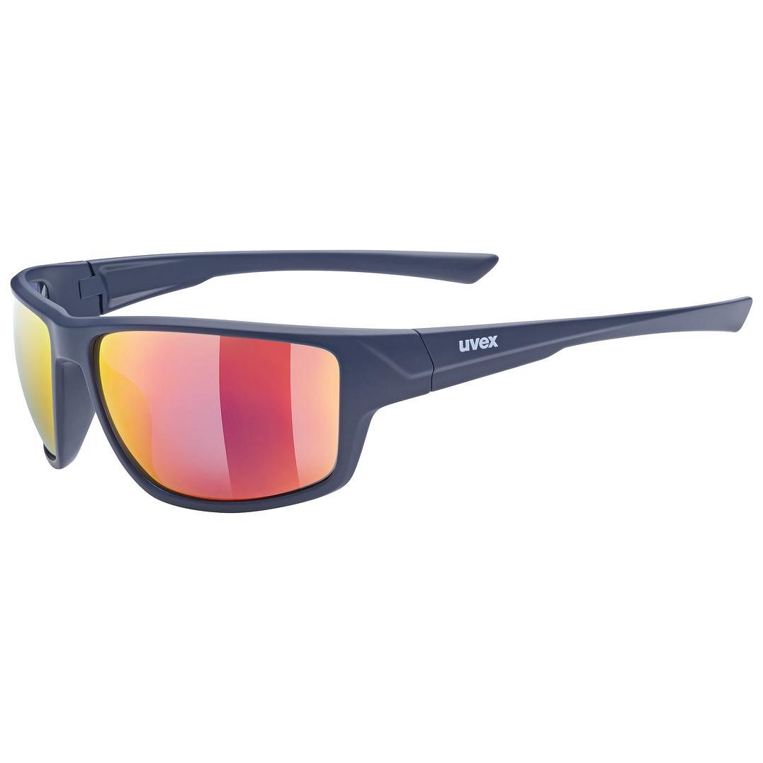 Uvex Sportstyle 230 Sport / Freizeit Brille blau/mirror rot