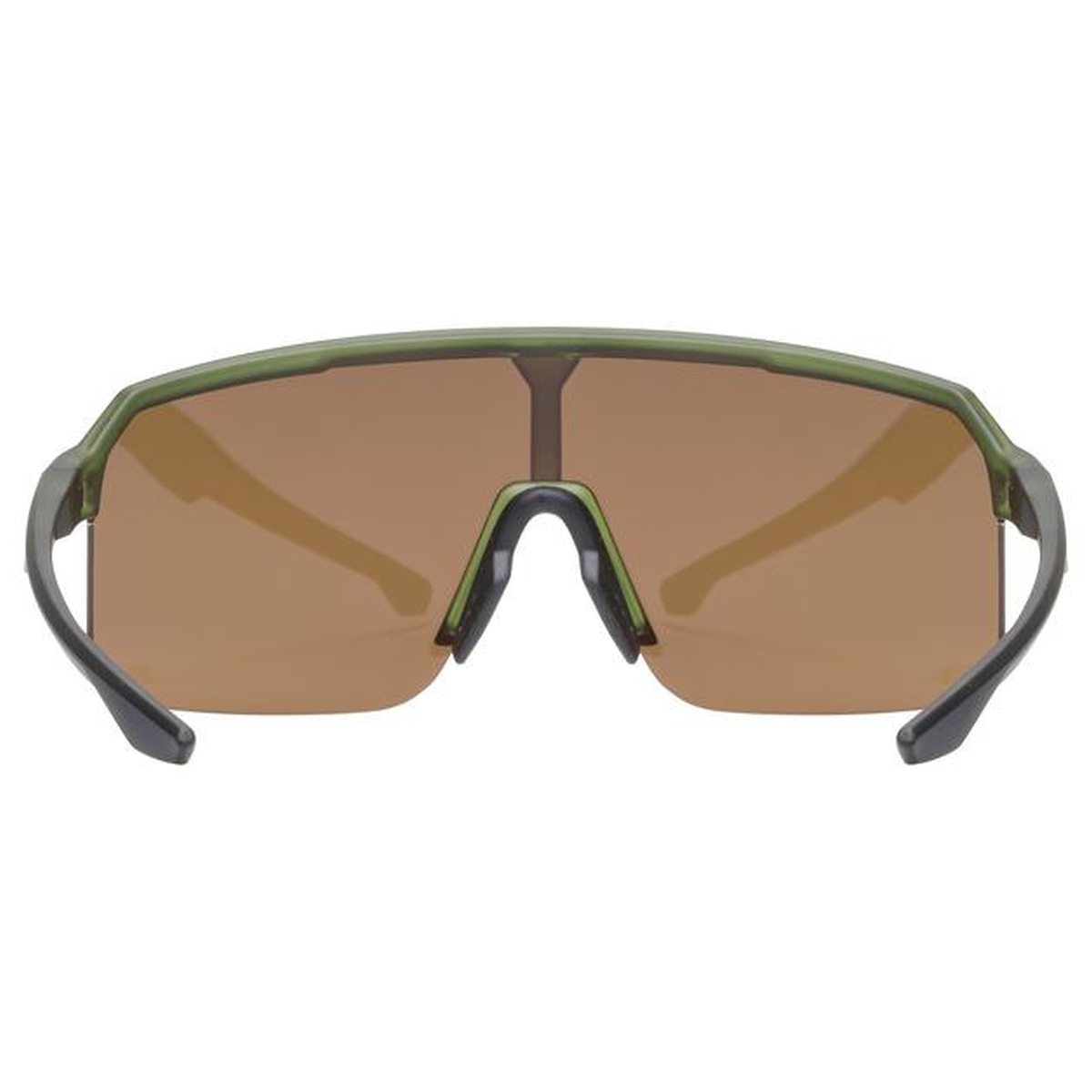 uvex Ramp Fahrrad / Sport Brille matt olive grün/mirror goldfarben 2027