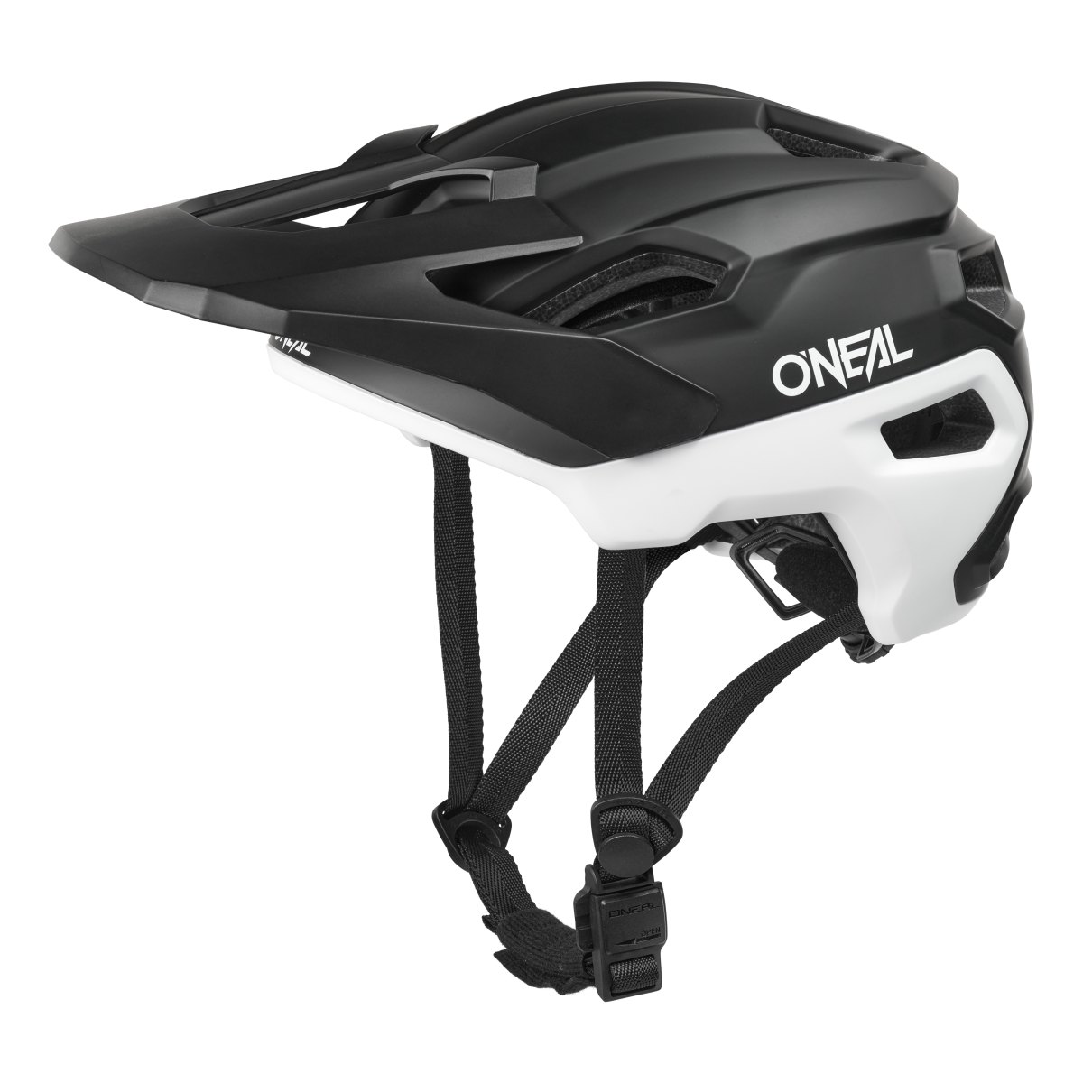 ONeal Trailfinder Evo Solid MTB Fahrradhelm schwarz/weiß 2027