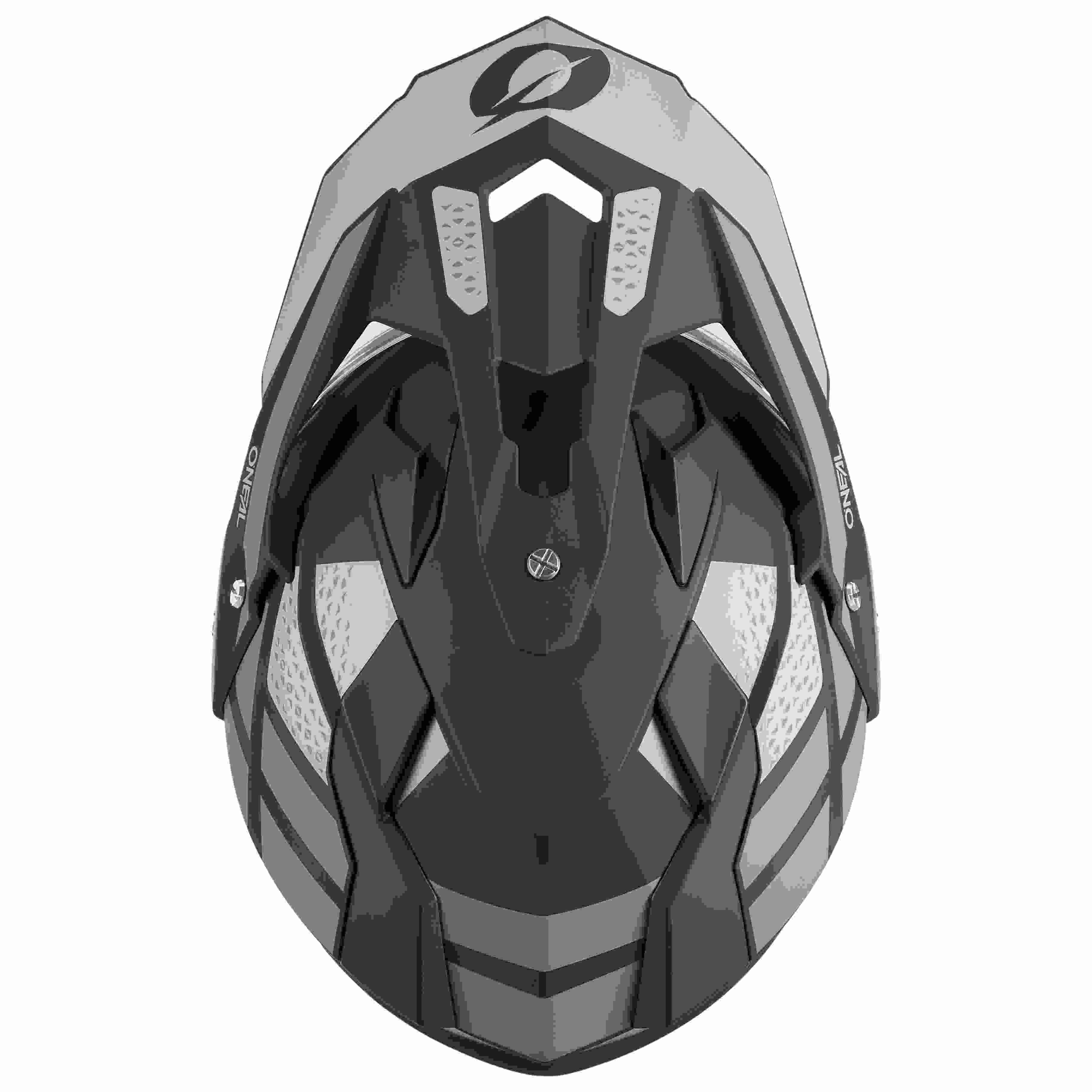 O'Neal Sierra R Enduro MX Motorrad Helm schwarz/grau 2027 Oneal