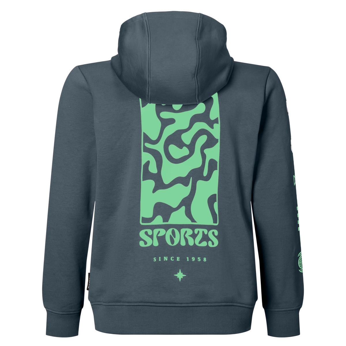 Scott JR Kinder Freizeit Hoodie lang crag blau 2027