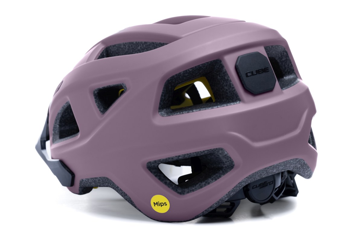Cube Fleet All Terrain Fahrrad Helm aubergine lila 2027