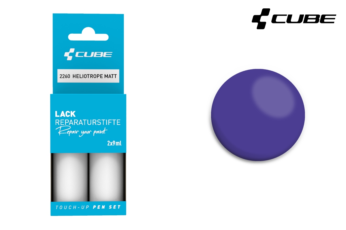 Cube Touch-Up Pen Lackreparaturstift Set 30ml / 49.83 / Liter heliotrope matt 2260