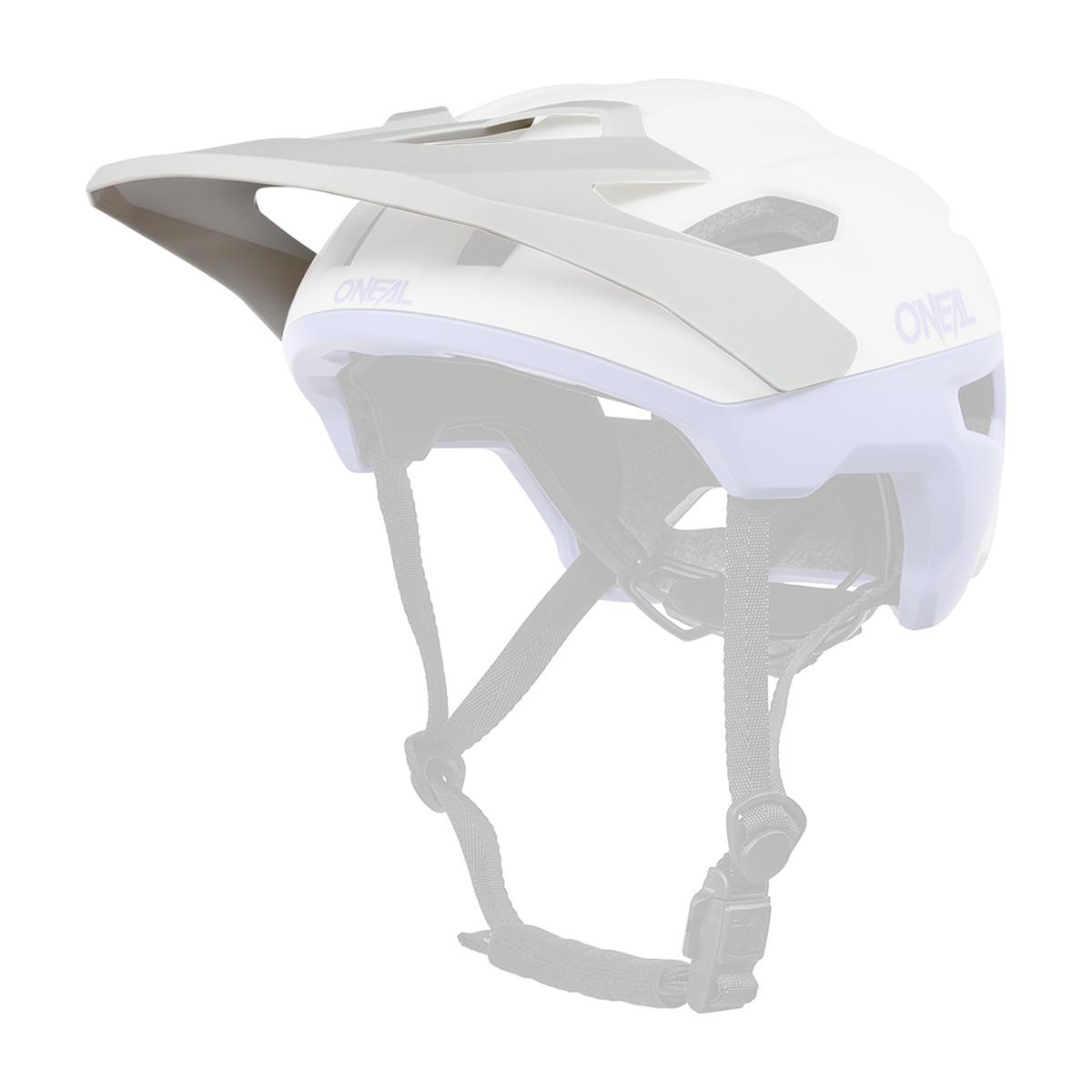 ONeal Trailfinder Evo Solid Visor Helmschirm weiß/lila 2027