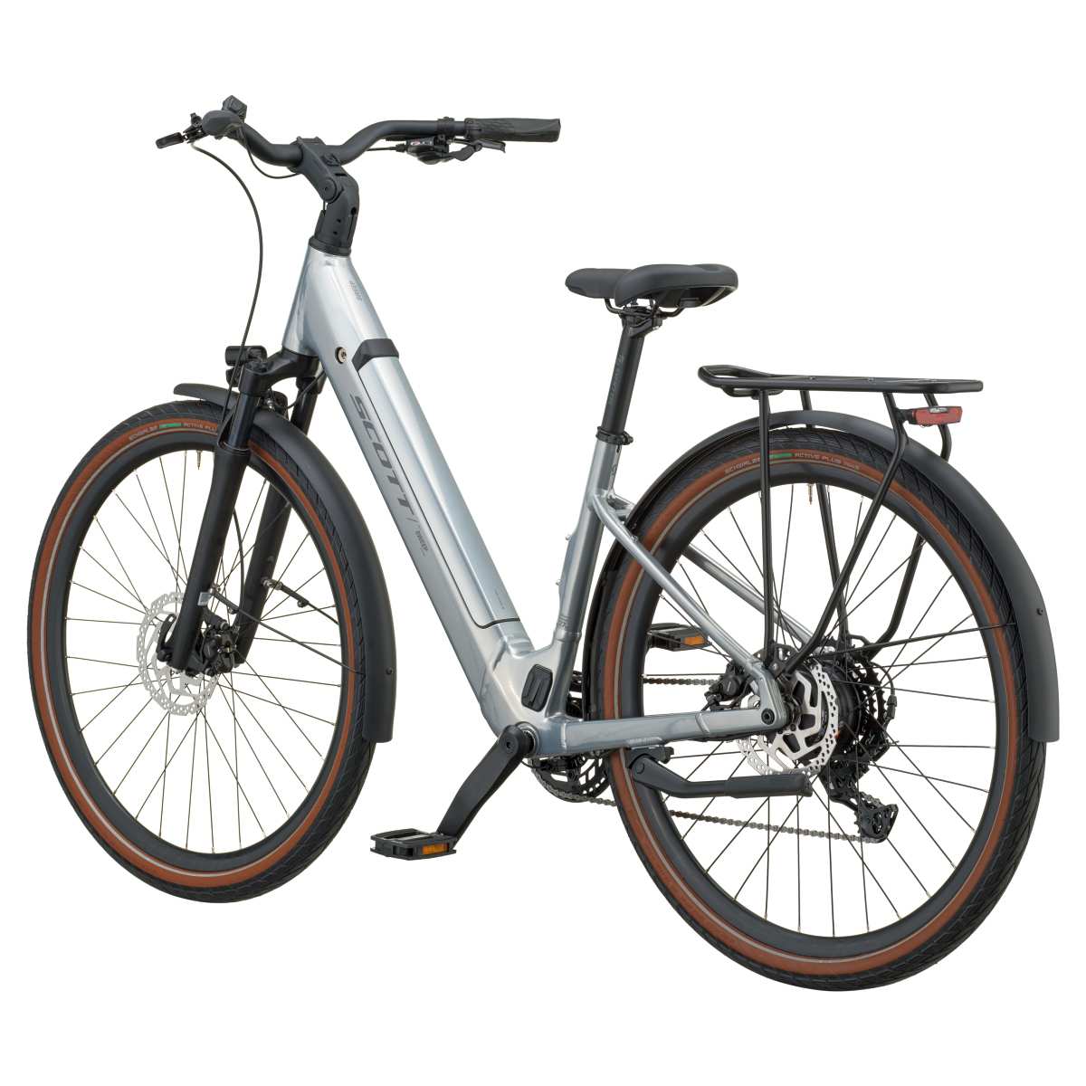Scott Sweep 20 Wave E-Bike Trekking Pedelec chrome silberfarben 2027