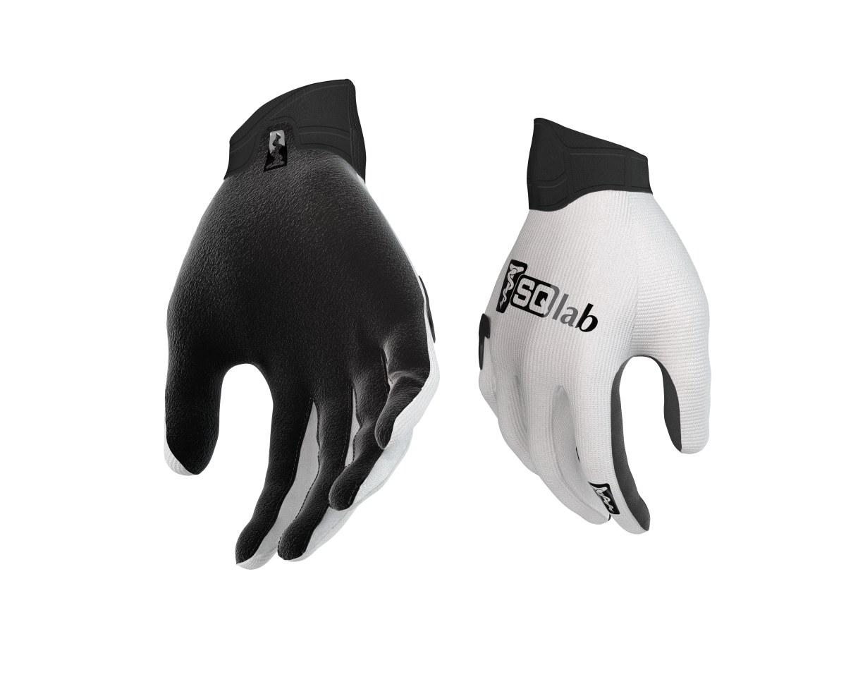 SQlab One11 Slim MTB Tech / Trail Fahrrad Handschuhe lang weiß/schwarz 2027
