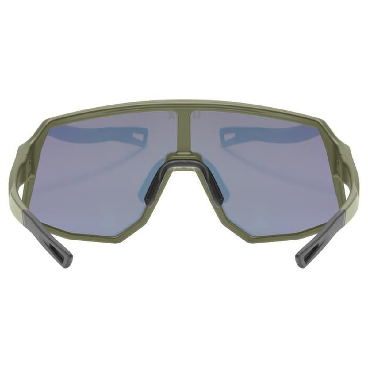 uvex Sequenze CV Fahrrad / Sport Brille matt olive grün/mirror gelb 2027
