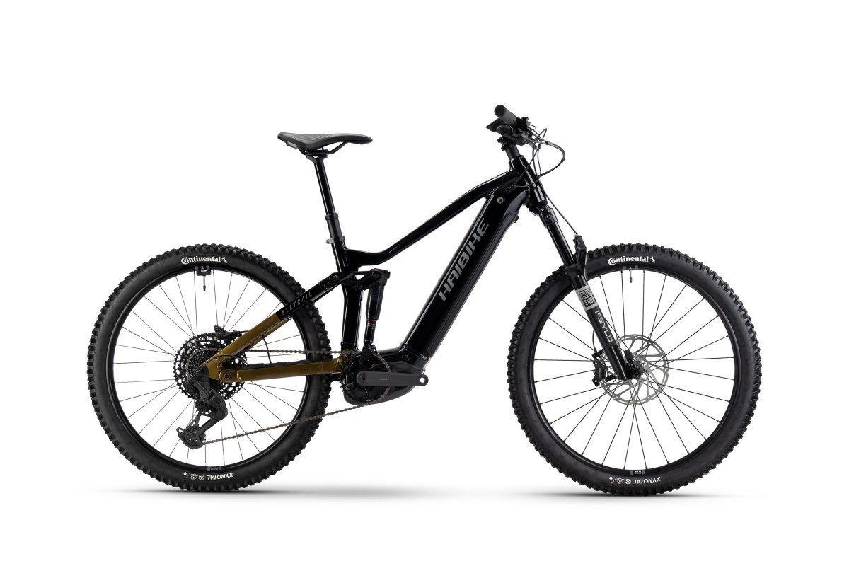 Haibike Alltrail 10 High 27.5'' E-Bike MTB Pedelec schwarz/goldfarben 2026