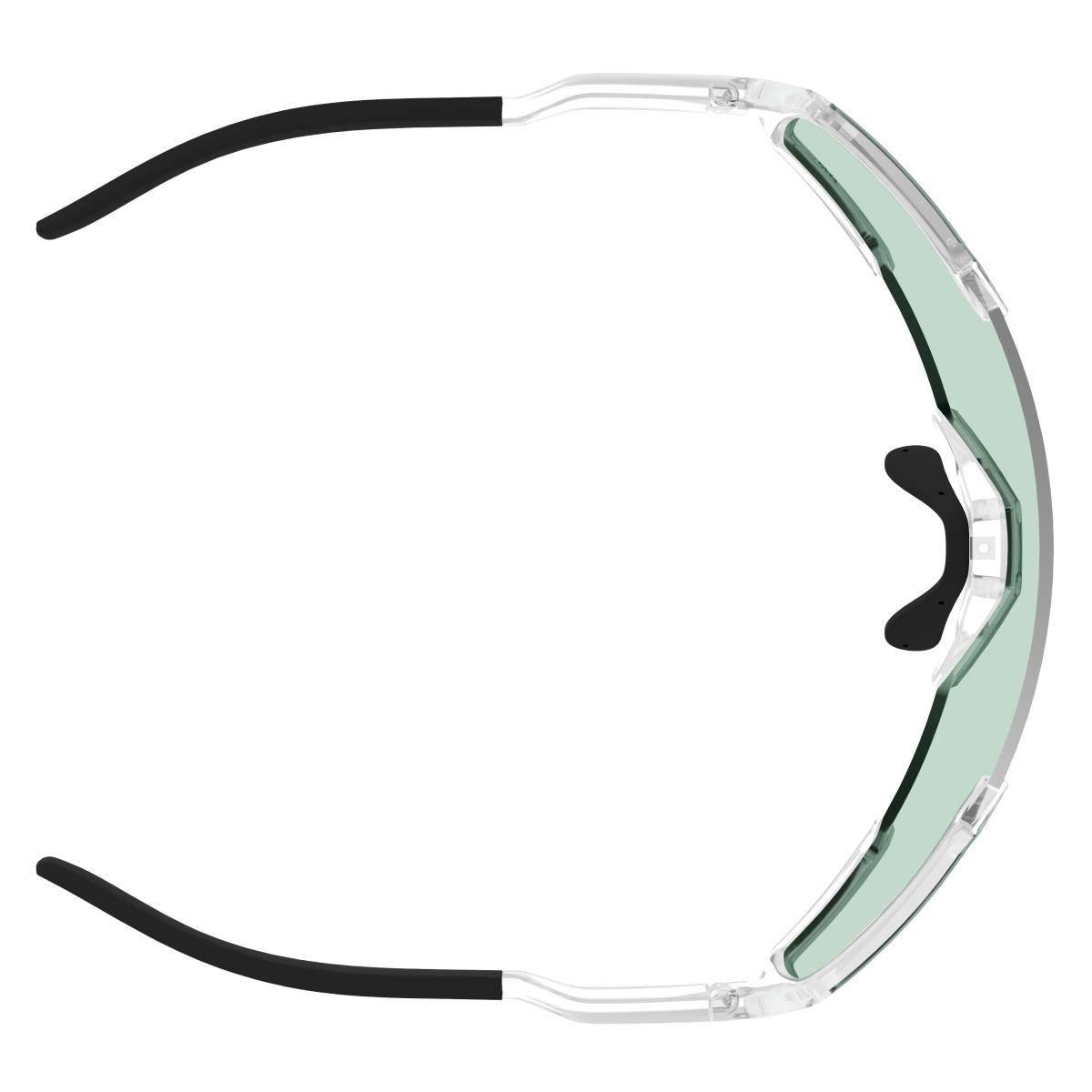 Scott Shield AMP Wechselscheiben Fahrradbrille translucent/grün