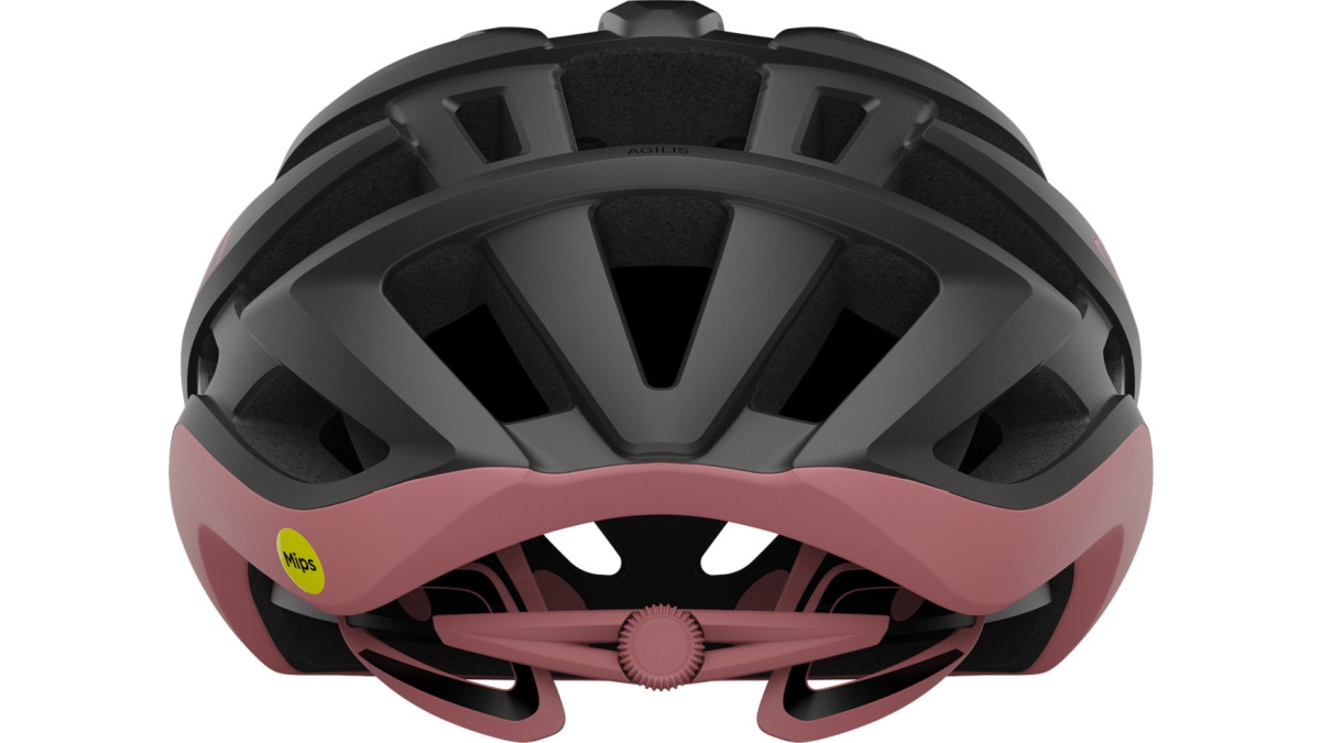 Giro Agilis MIPS Rennrad Fahrrad Helm matt grau/rosé 2025