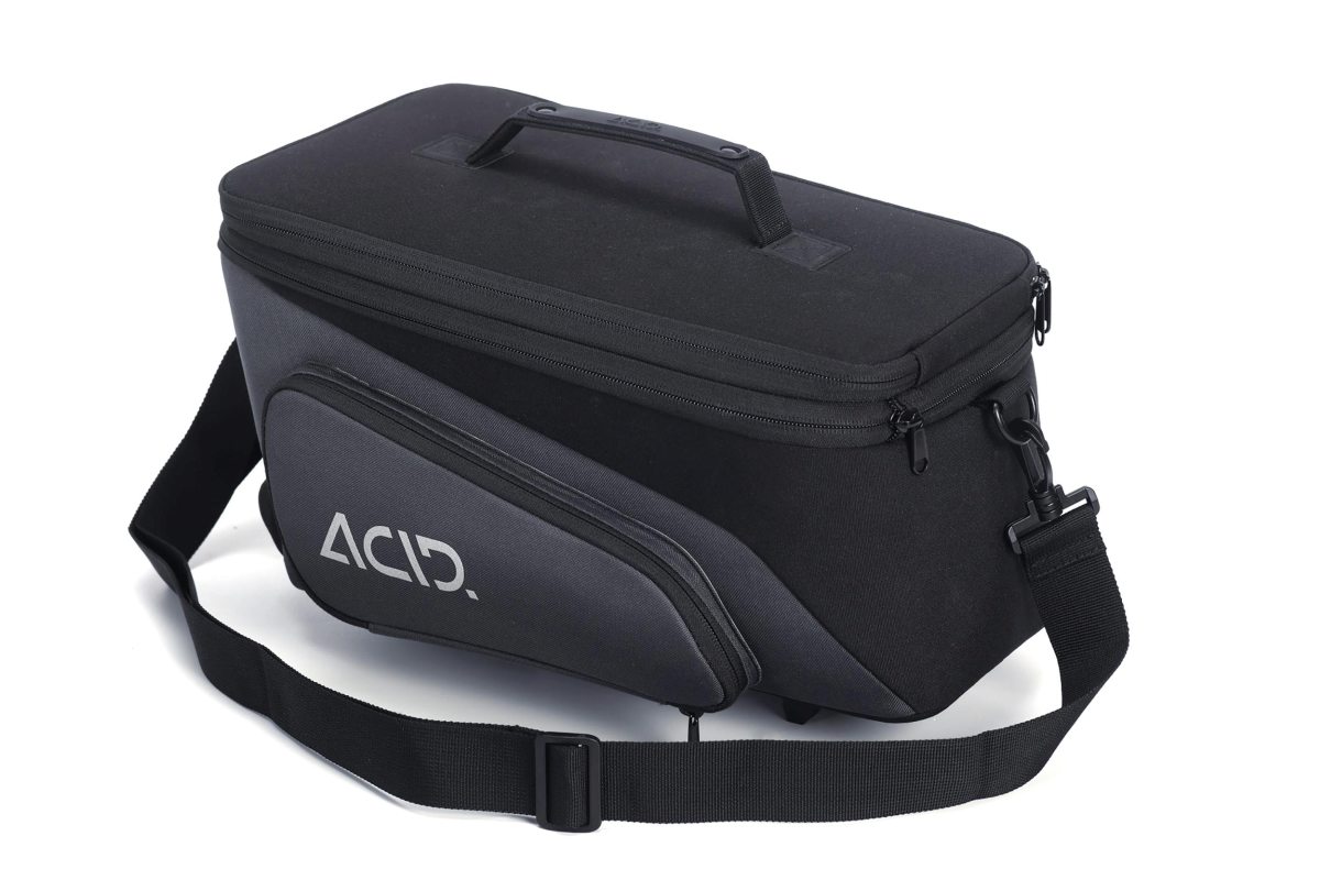 Acid Trunk 8+7 RILink Fahrrad Gepäckträgertasche schwarz