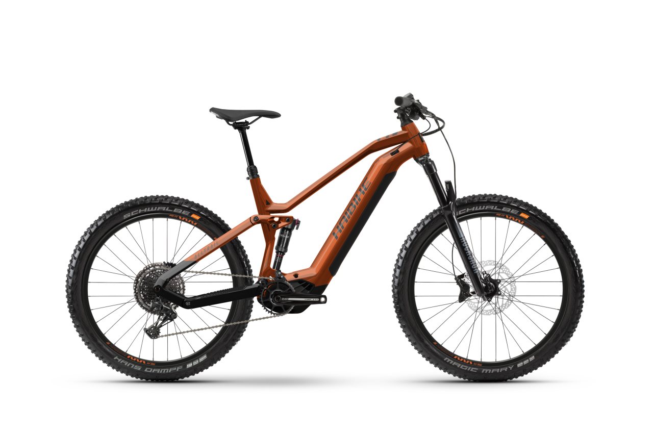 Haibike AllTrail 6 27.5'' Pedelec E-Bike MTB Fahrrad orange 2023