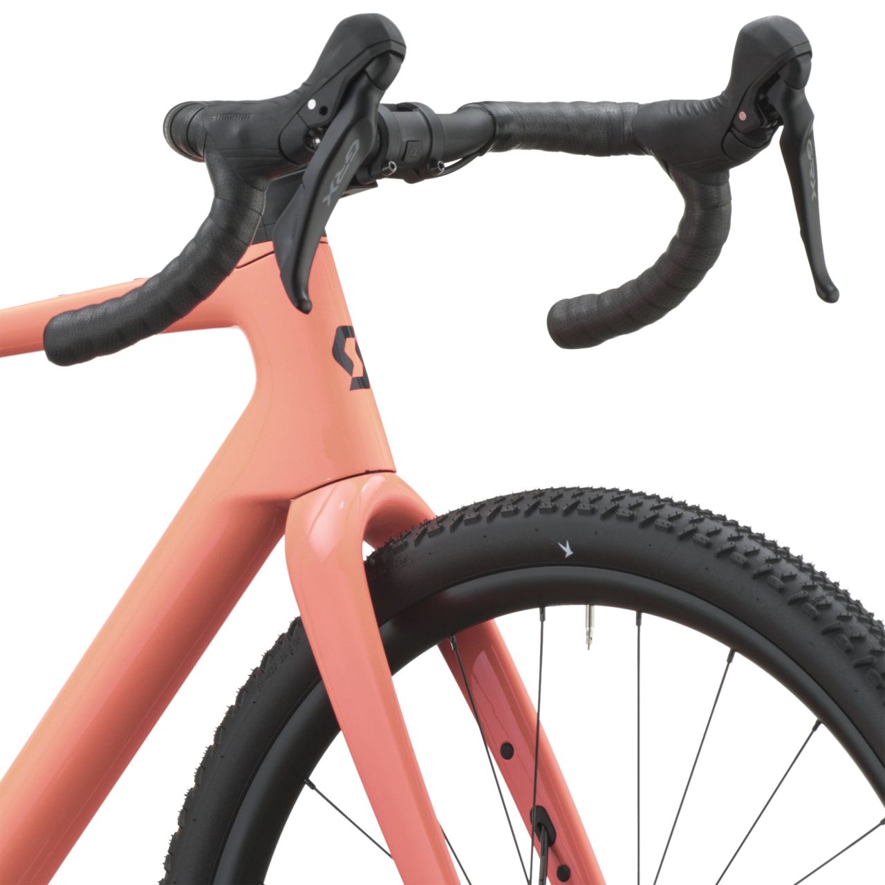 Scott Addict Gravel 40 Carbon Fahrrad peach pink 2027