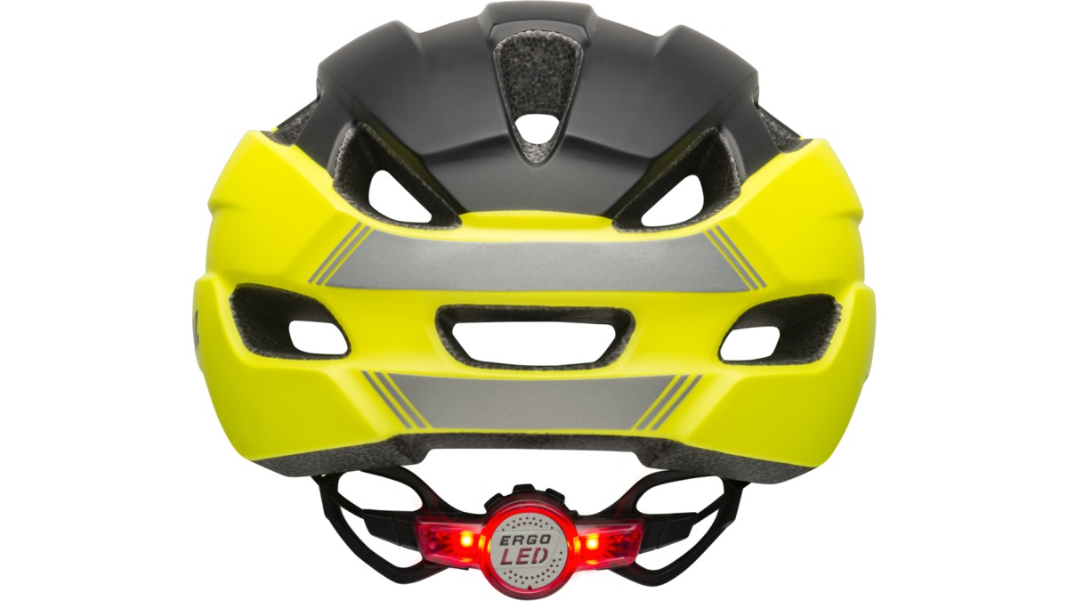 Bell Trace LED MTB / Trekking Fahrrad Helm matt schwarz/gelb 2025