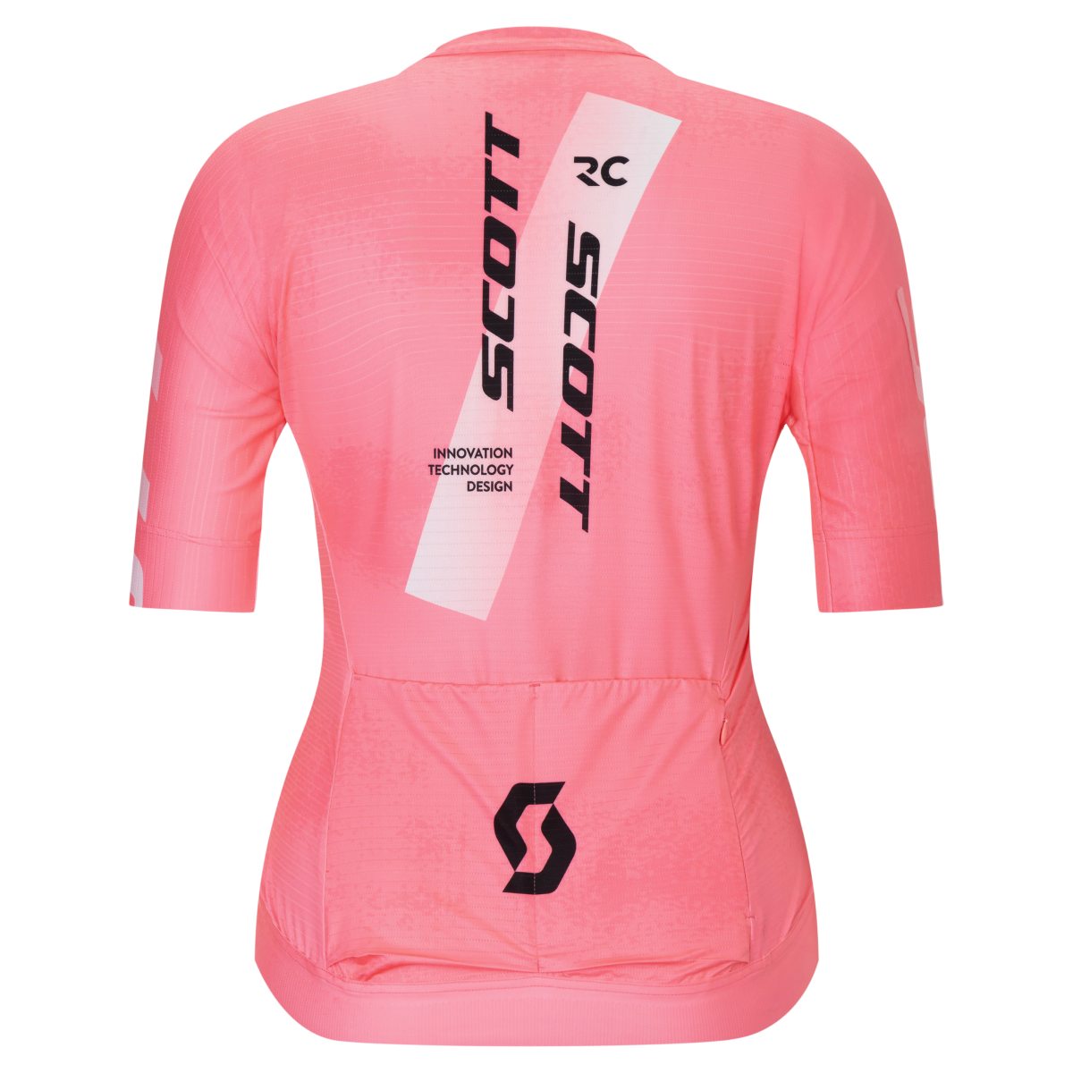 Scott RC Pro Damen Fahrradtrikot kurzarm rosa/weiß 2026