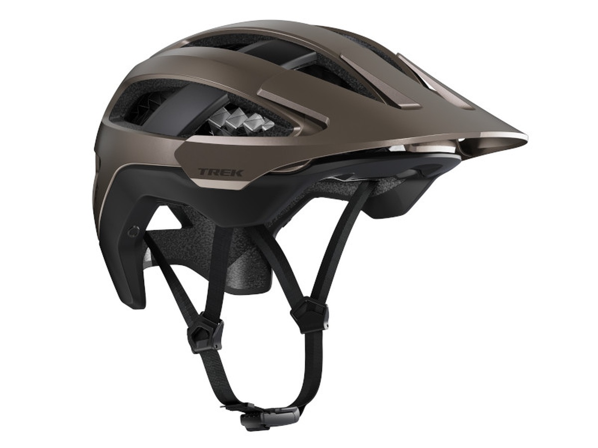 Bontrager Blaze WaveCel MTB Fahrrad Helm bronzefarben / schwarz 2026