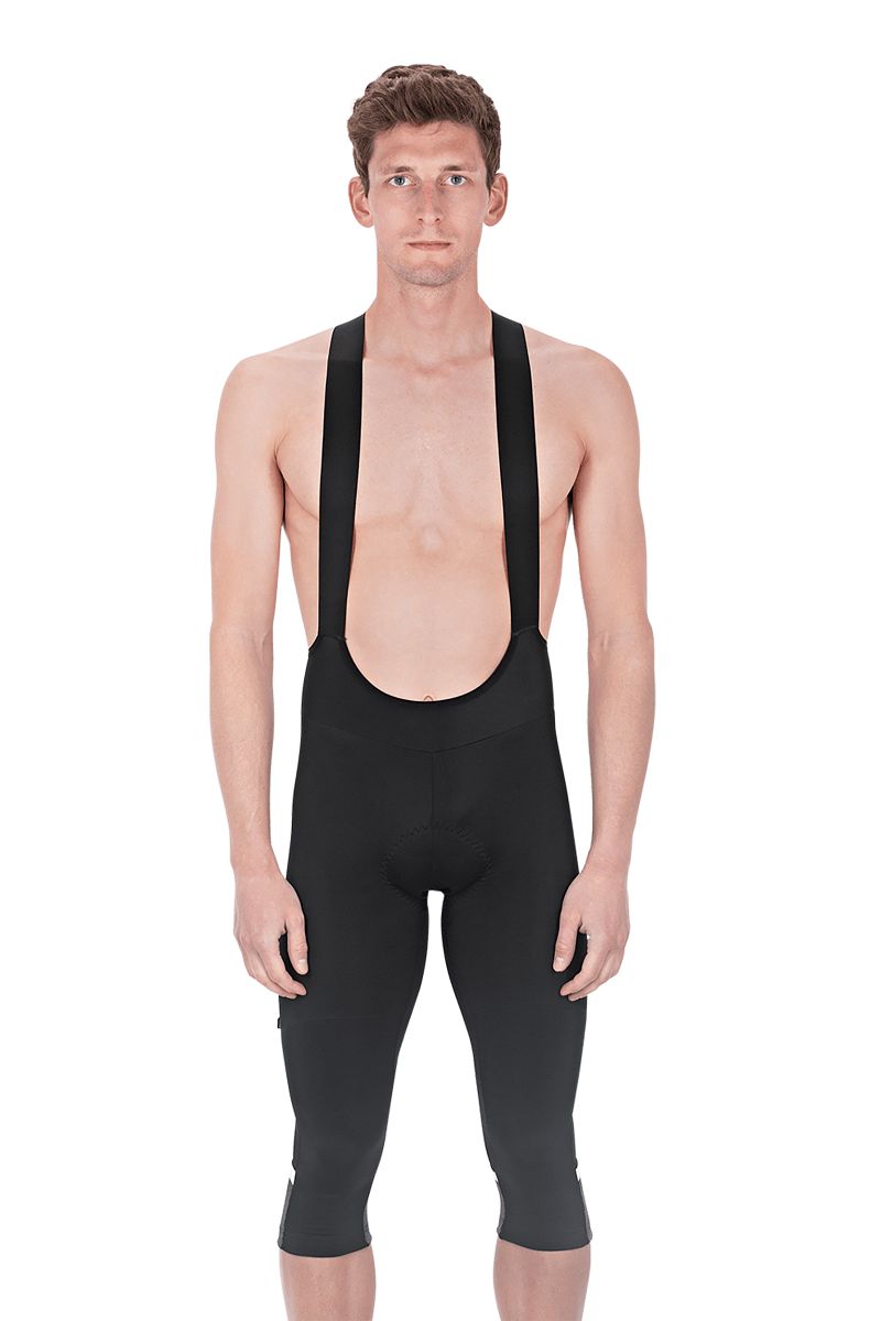 Cube Blackline Fahrrad Trägerhose 3/4 Knicker kurz schwarz 2027