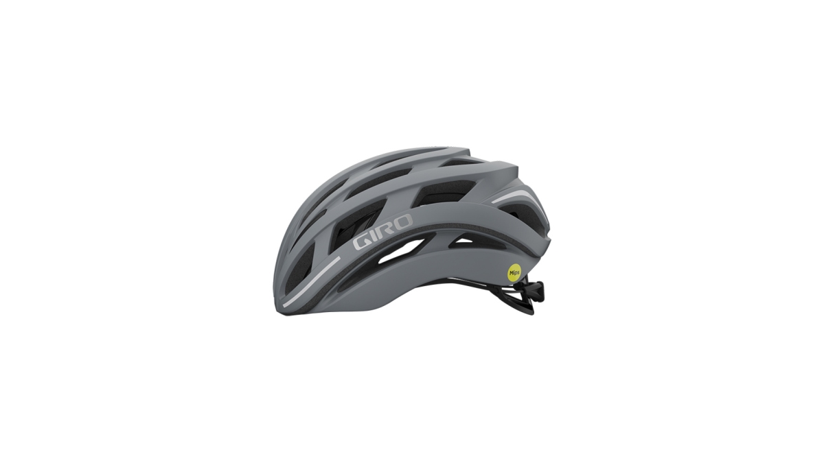 Giro Helios Spherical Rennrad Fahrrad Helm matt sharkskin grau 2025