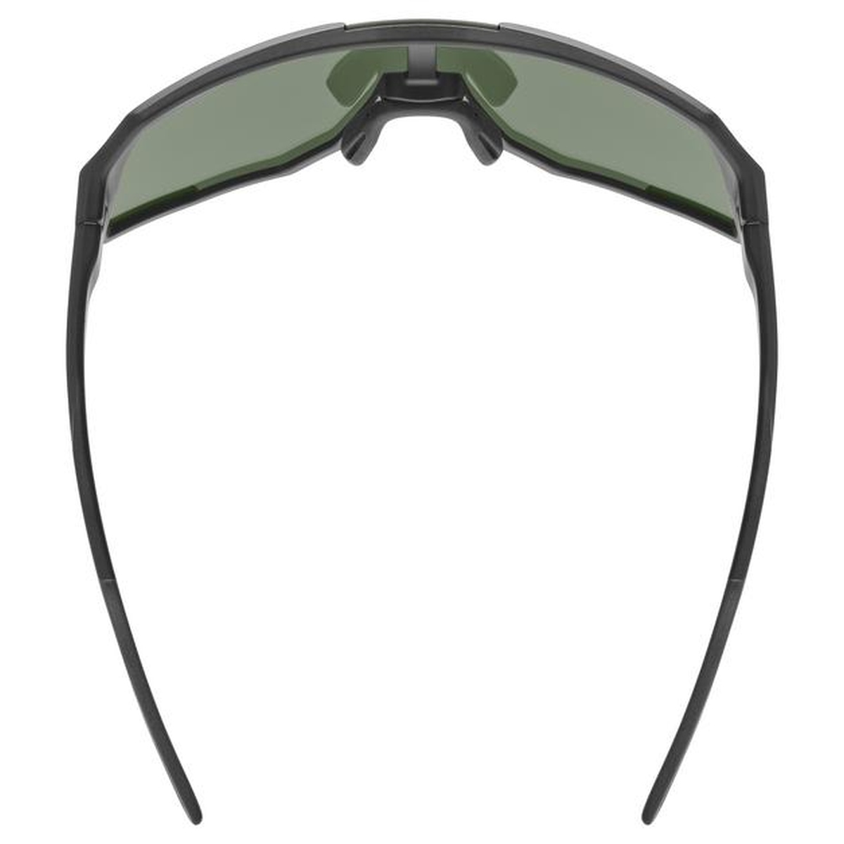 uvex Sequenze Fahrrad / Sport Brille matt schwarz/mirror grün 2026