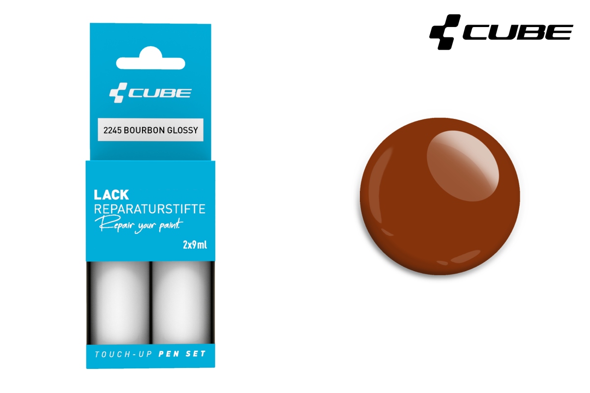 Cube Touch-Up Pen Lackreparaturstift Set 30ml / 49.83 / Liter bourbon glossy 2245