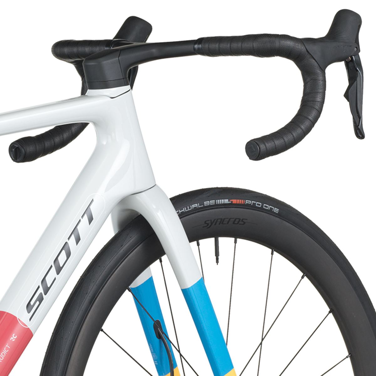 Scott Addict RC Pro Carbon Rennrad beluga grau/grün 2026