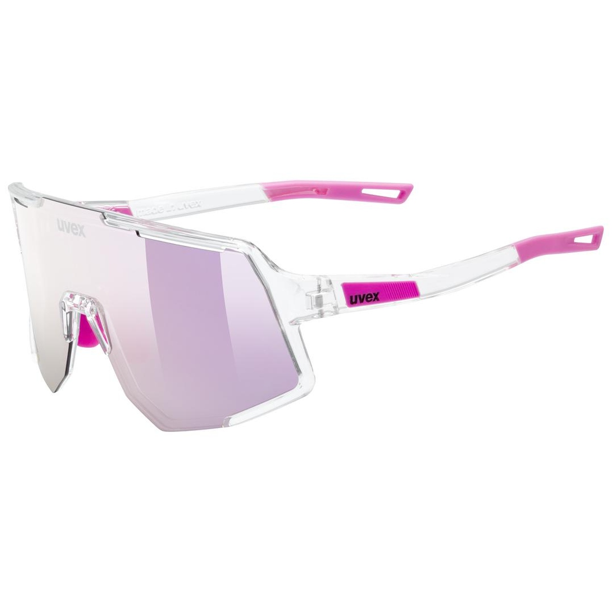 uvex Sequenze Fahrrad / Sport Brille klar/mirror rosa 2027