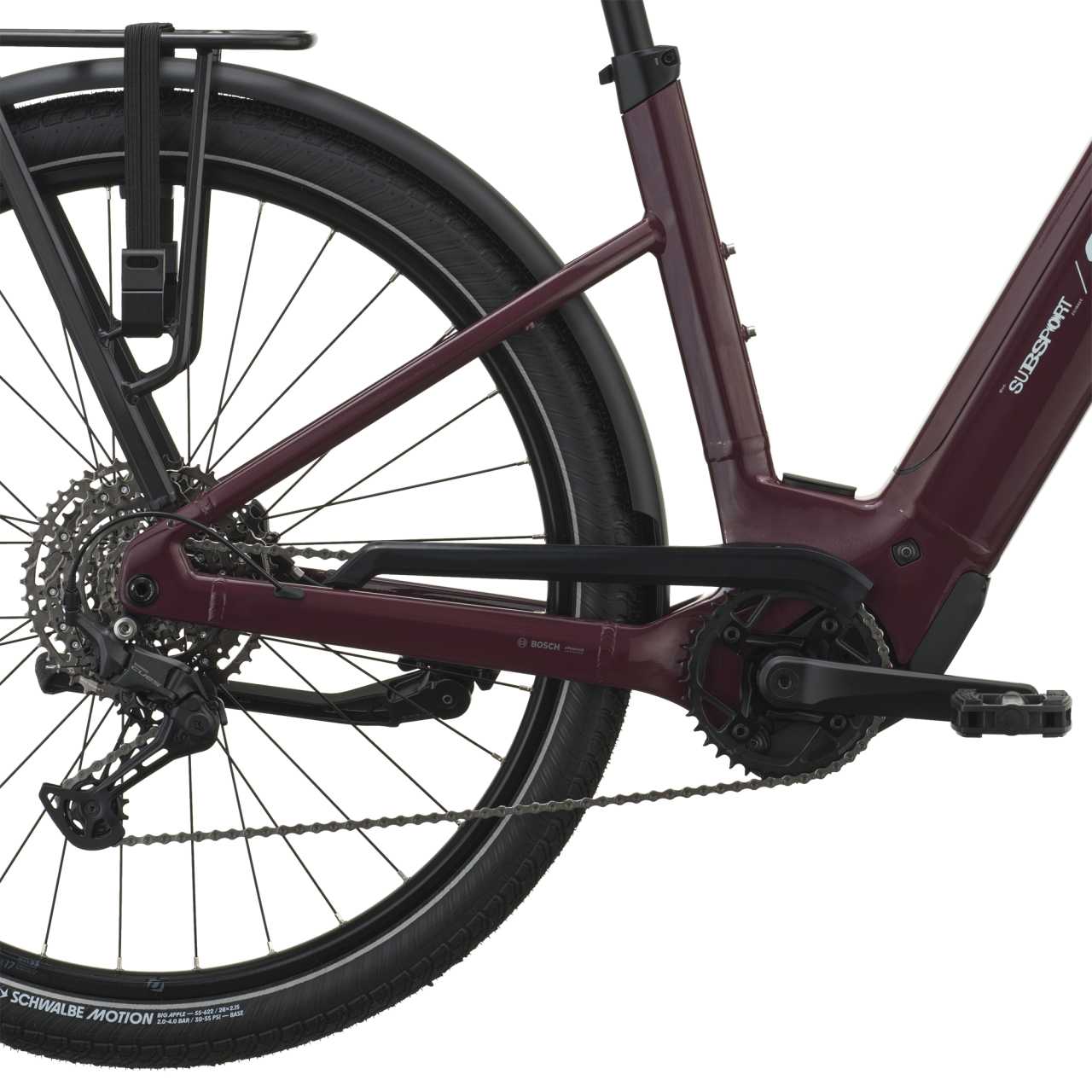Scott Sub Sport 20 Wave E-Bike Trekking Pedelec aubergine lila 2027