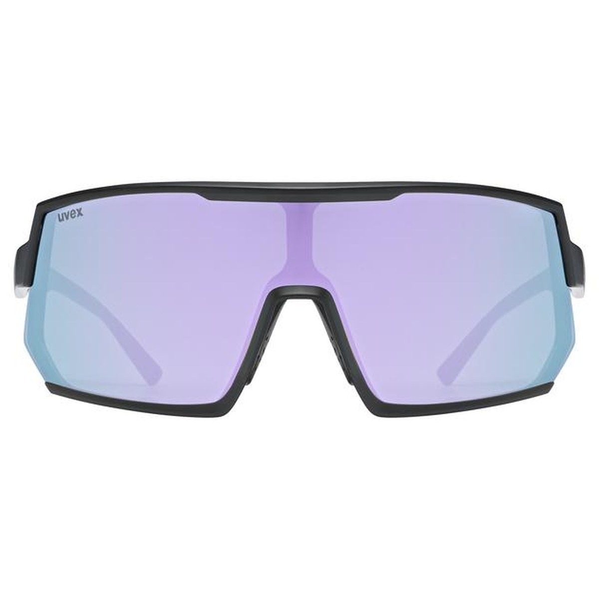 Uvex Sportstyle 235 Sport / Freizeit Brille matt schwarz/mirror lila