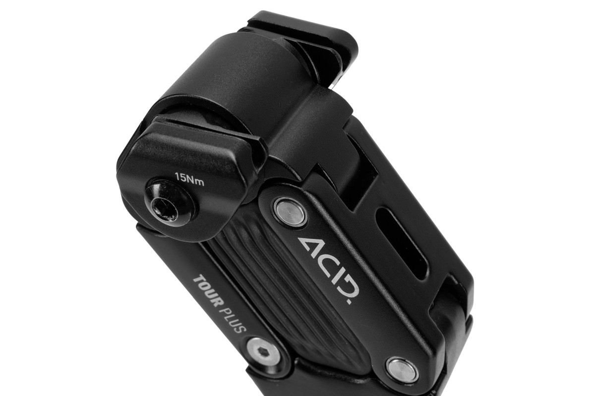 Acid Tour Plus 350 mm Fahrrad Sattelstütze schwarz