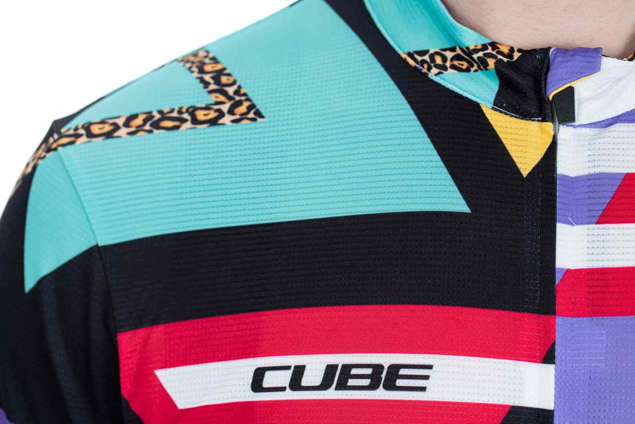 Cube Blackline Cmpt Fahrrad Trikot kurz multi 2023
