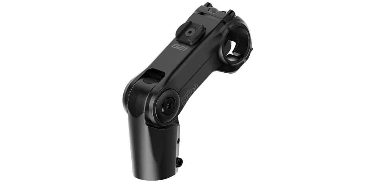 SQlab 821 3.0 verstellbarer City E-Bike Fahrrad Vorbau 31.8mm / 0-90° schwarz