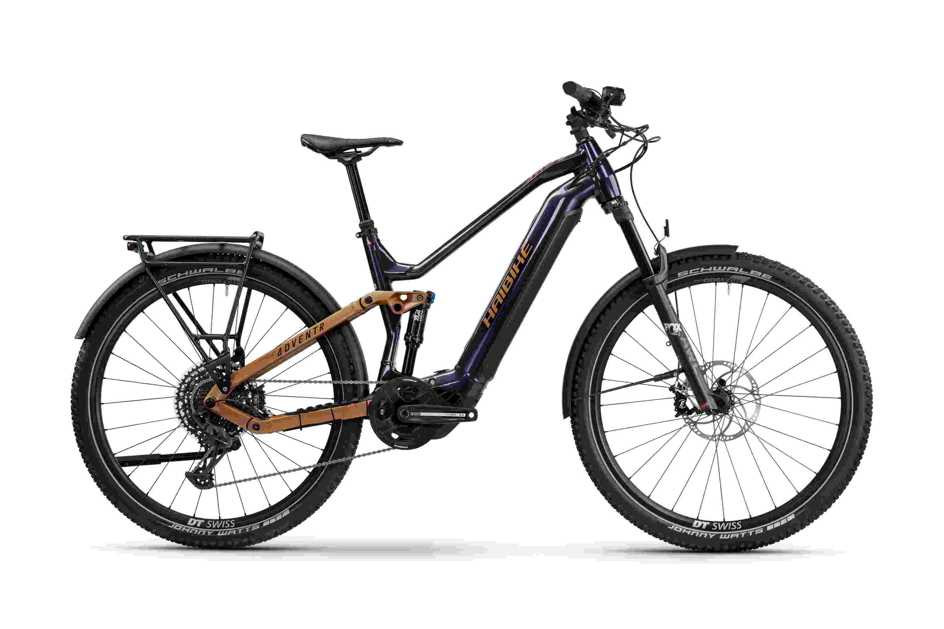 Haibike Adventr SE 27.5'' E-Bike Trekking Pedelec lila/braun 2025