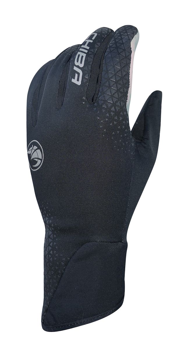 Chiba BioXCell Light Winter Fahrrad Handschuhe schwarz/silberfarben 2027