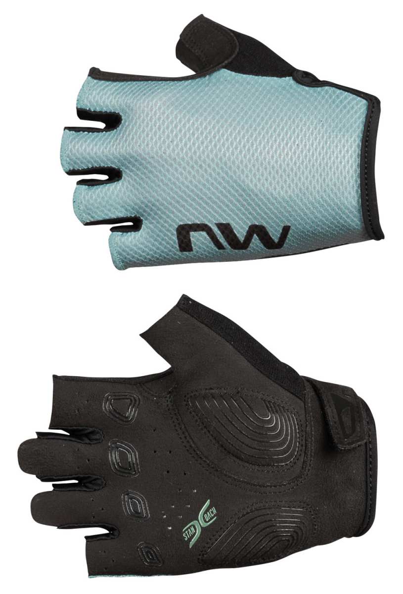 Northwave Active Damen Fahrrad Handschuhe kurz grün/schwarz 2024